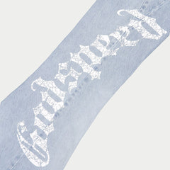 GODSPEED OG Logo Flared Denim Printed (Blue)