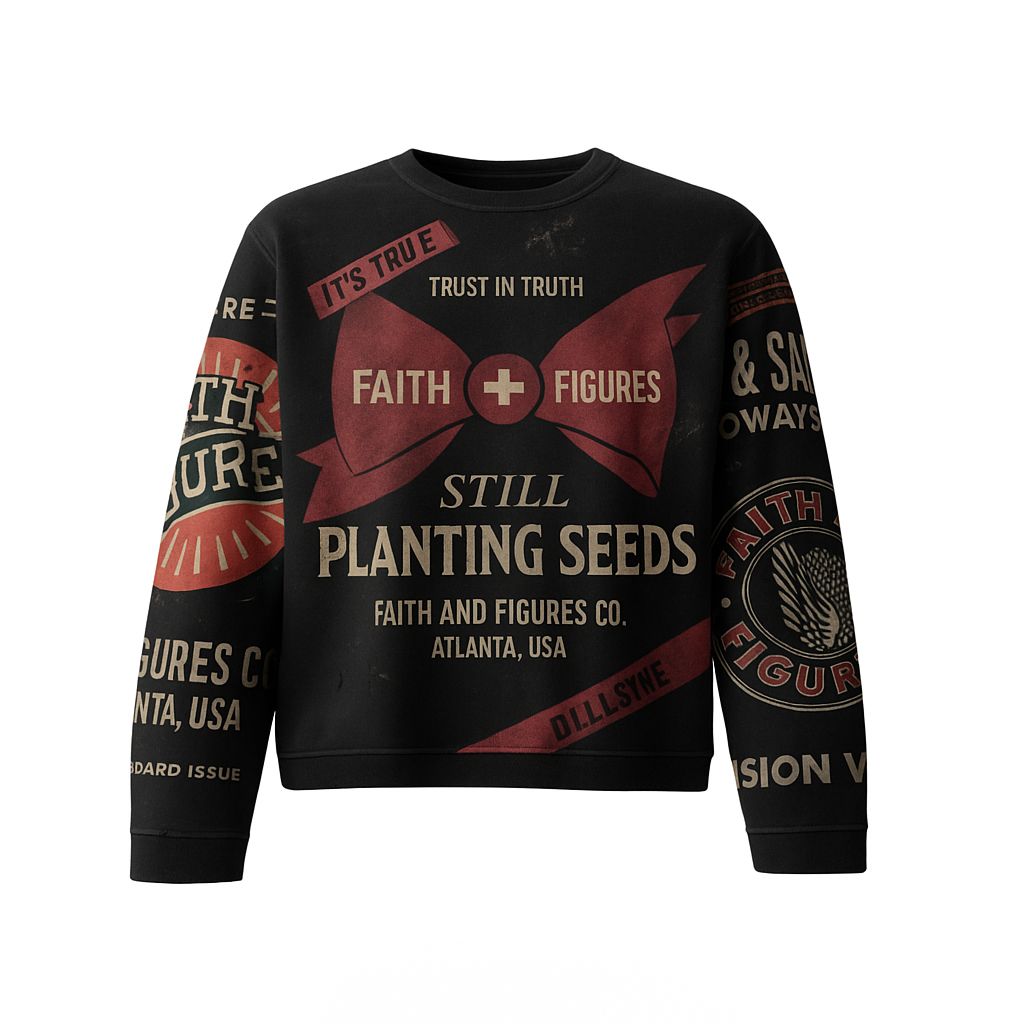 FAITH & FIGURES- Good Harvest Vintage Black LS