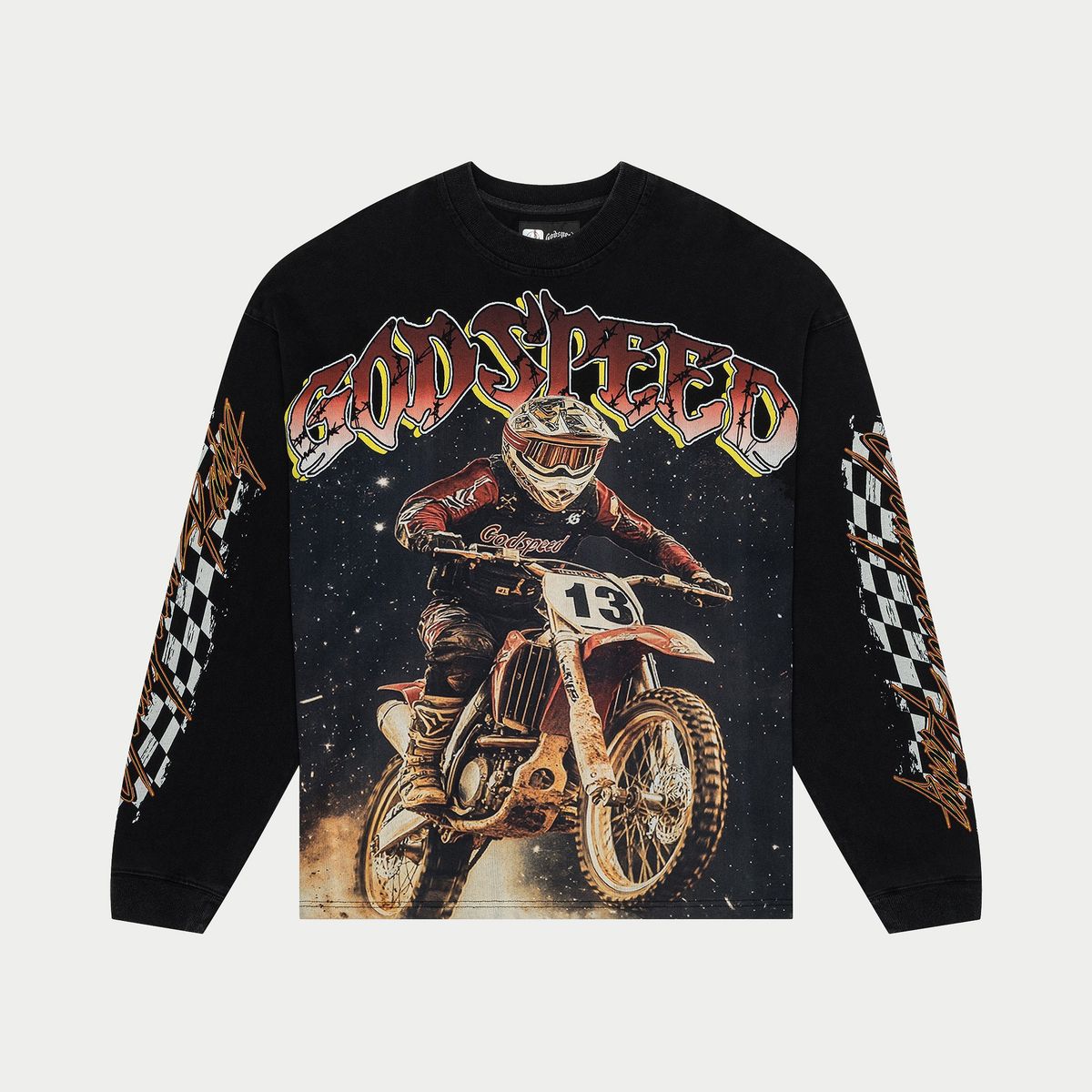 Full Throttle LS T-Shirt (Black Wash)
