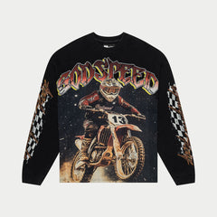 Full Throttle LS T-Shirt (Black Wash)