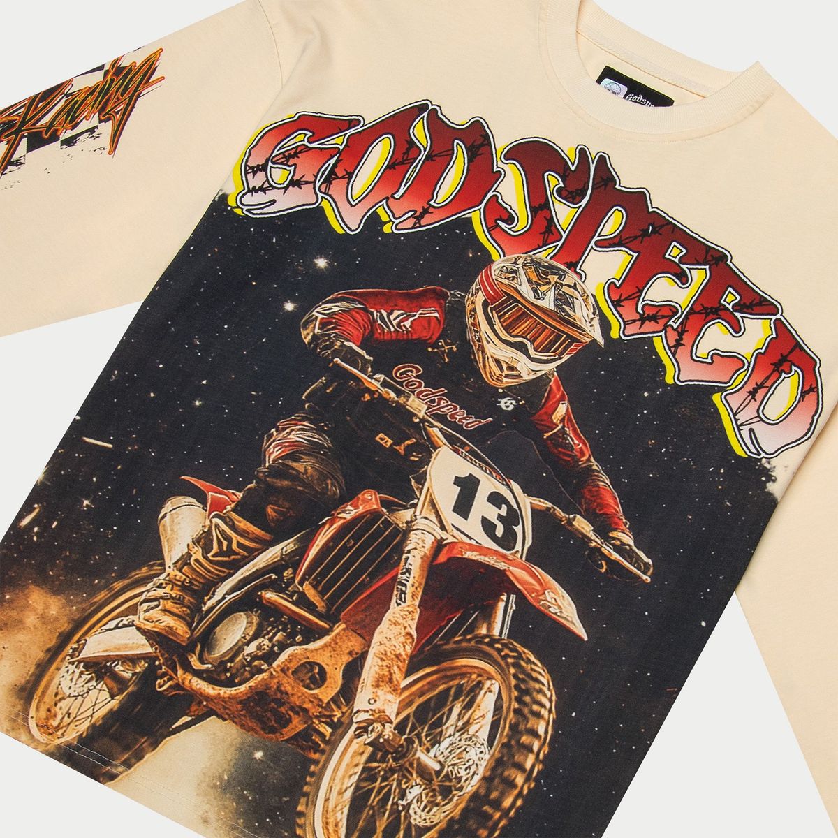 Full Throttle LS T-Shirt (Bone)