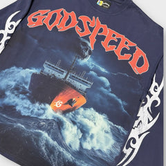 Sea Sick LS T-Shirt (Navy)