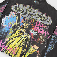 GODSPEED - Vandal LS T-Shirt (Black Wash)