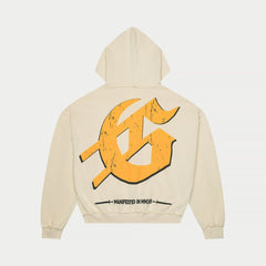 GODSPEED Chrome Liberty Zip Hoodie V2 (Bone)