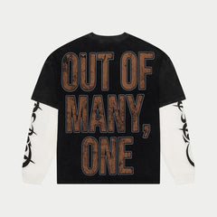 GODSPEED - Space Traveler Layered T-Shirt (Black)