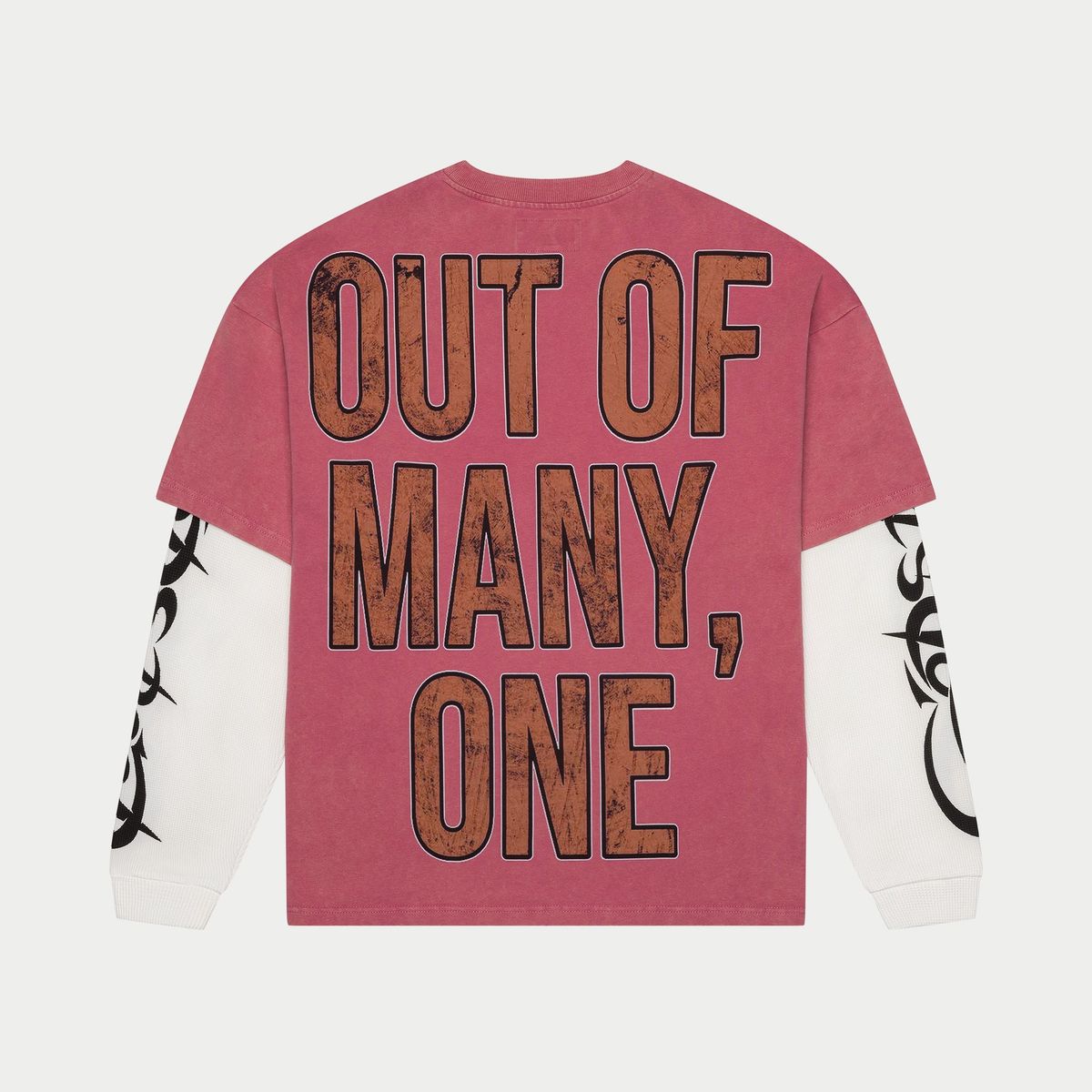 GODSPEED - Space Traveler Layered T-Shirt (Pink)