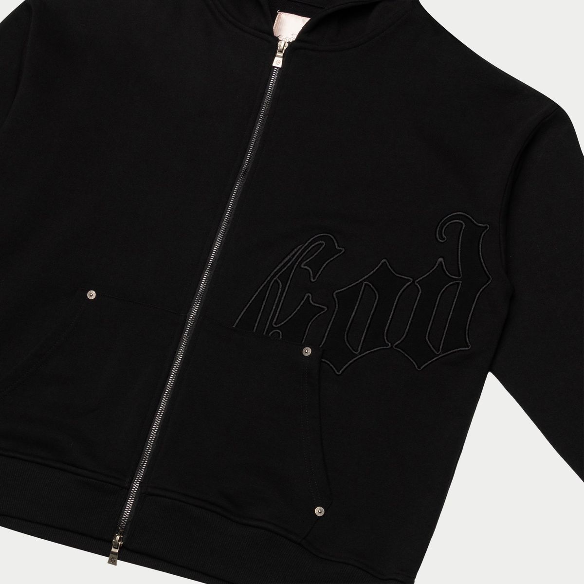 GODSPEED OG Logo Hoodie (Double Black) BOOM