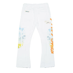 FREE REFILLS- REHAB FLARE SWEATPANTS OFF WHITE