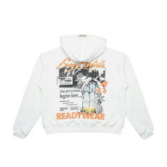 FREE REFILLS- REHAB HOODIE OFF WHITE