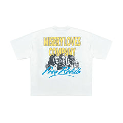 FREE REFILLS- MISERY TEE OFF WHITE