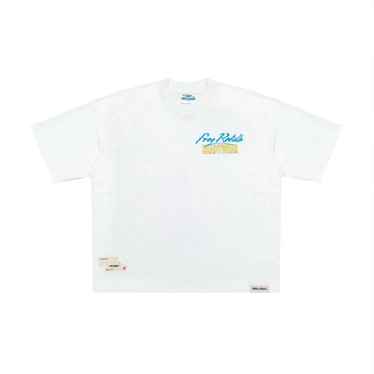 FREE REFILLS- MISERY TEE OFF WHITE