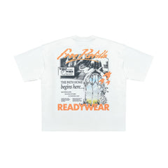 FREE REFILLS- REHAB TEE OFF WHITE