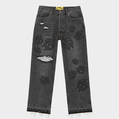 GODSPEED Scattered GS Logo Denim (Black Wash)
