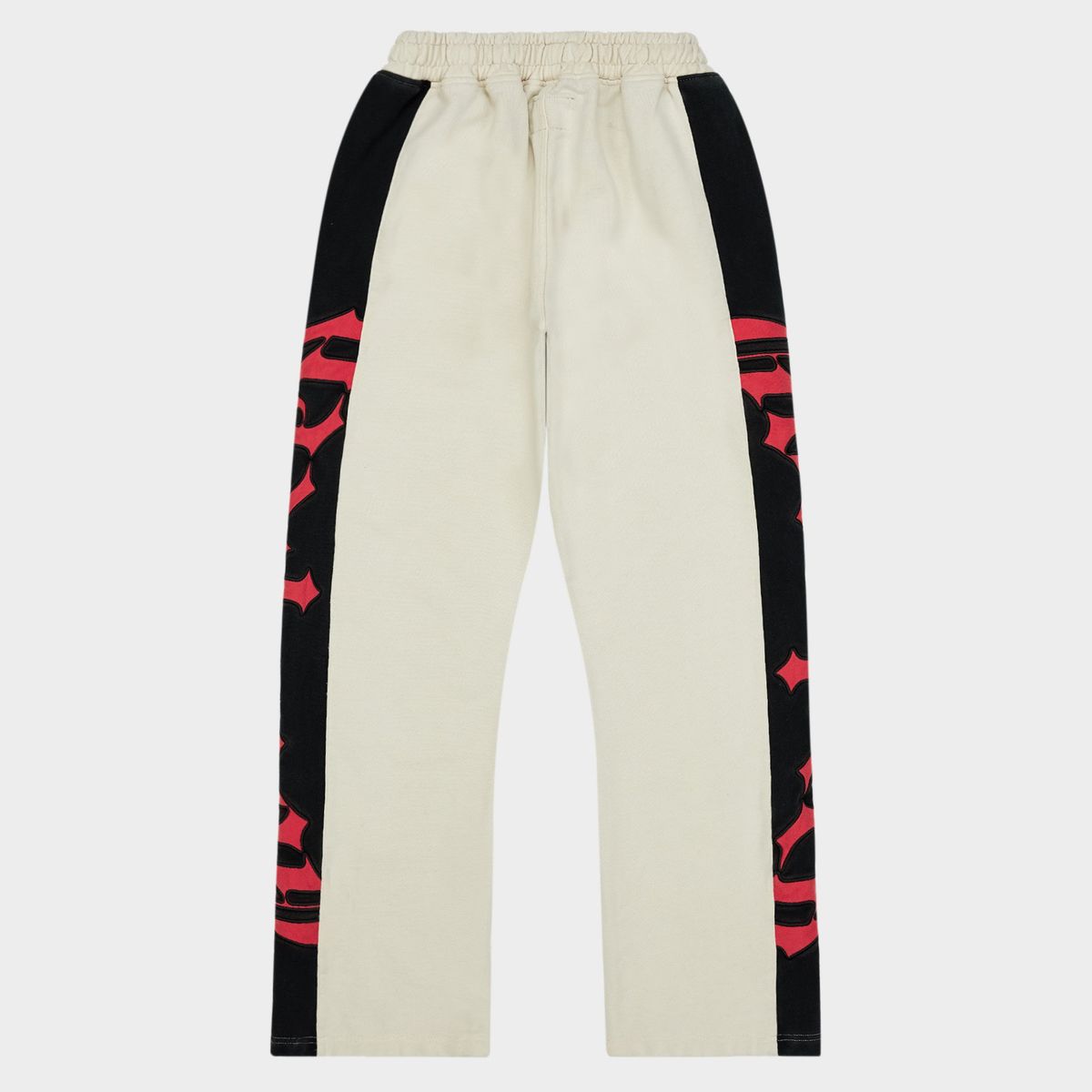 GOD SPEED - Courtside Sweatpants (Bone/Black/Red)