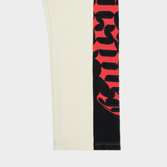 GOD SPEED - Courtside Sweatpants (Bone/Black/Red)