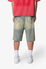 MNML - Baggy Mojave Denim Shorts - Blue