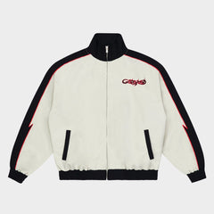 GODSPEED - GT Tracksuit TOP - WHITE/RED
