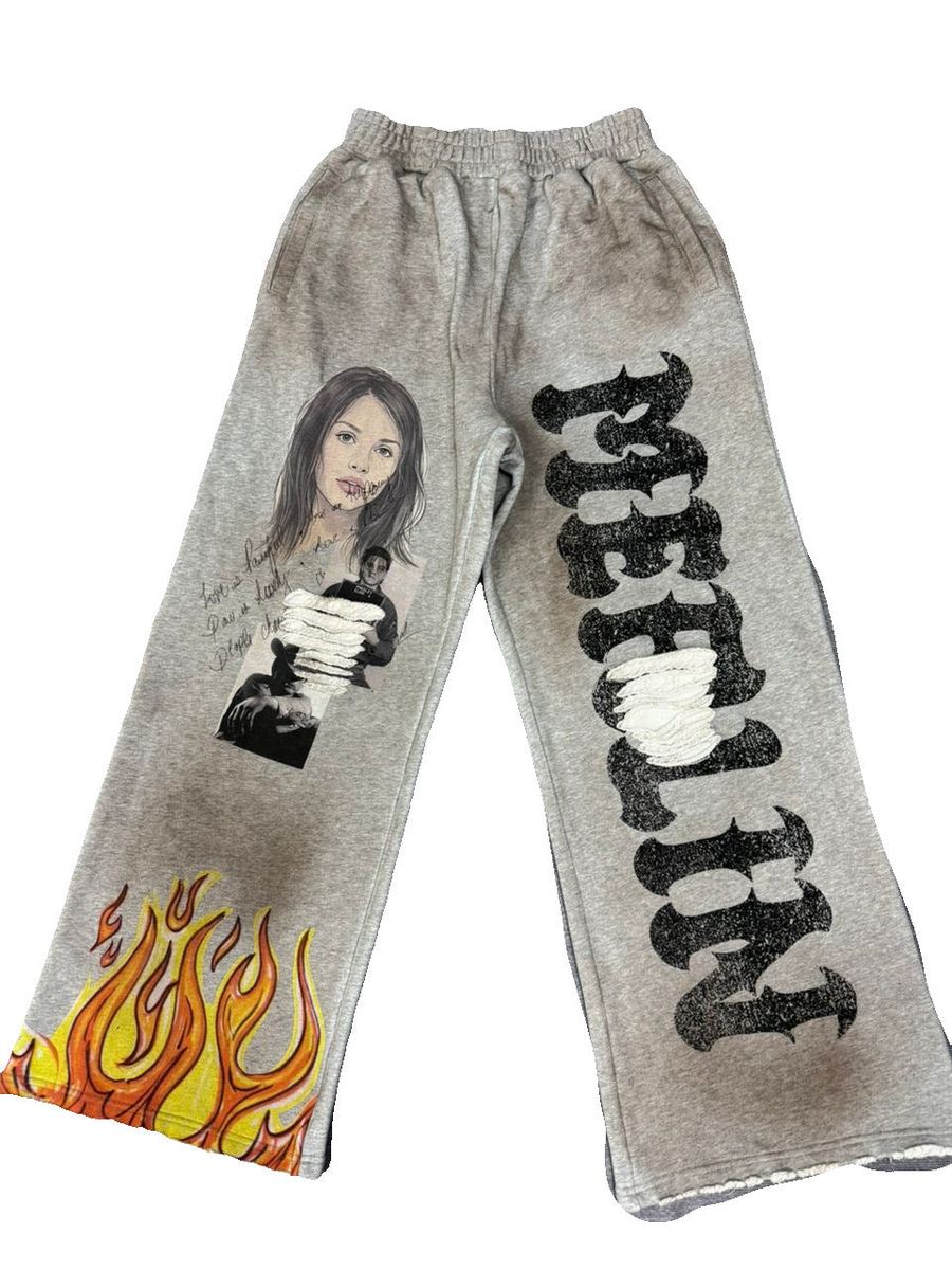Merlin Flame Leg Sweatpants
