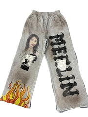 Merlin Flame Leg Sweatpants