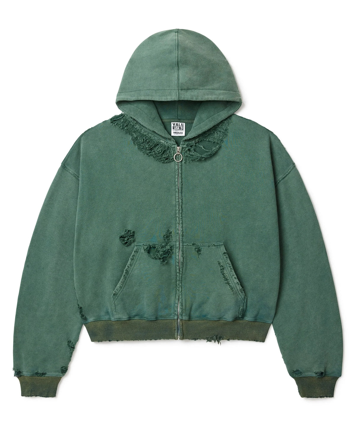 VALE FOREVER PINE DESTROYER ZIP UP HOODIE (VJ)