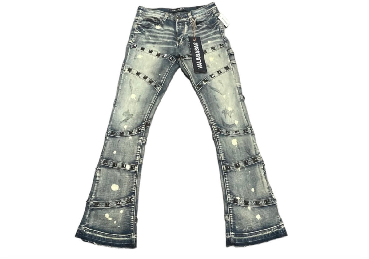 VALABASAS - "PYRGOS" DENIM STACKED