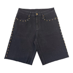 SYNDICATE - Laredo" Black Wash Jorts