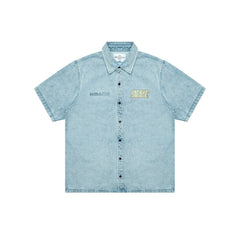 APPT - SYNC BUTTON UP - INDIGO