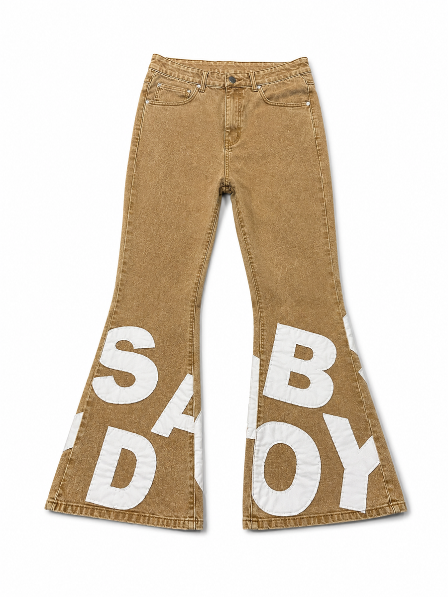 SAD BOY SAGA - Tan Marley Denim