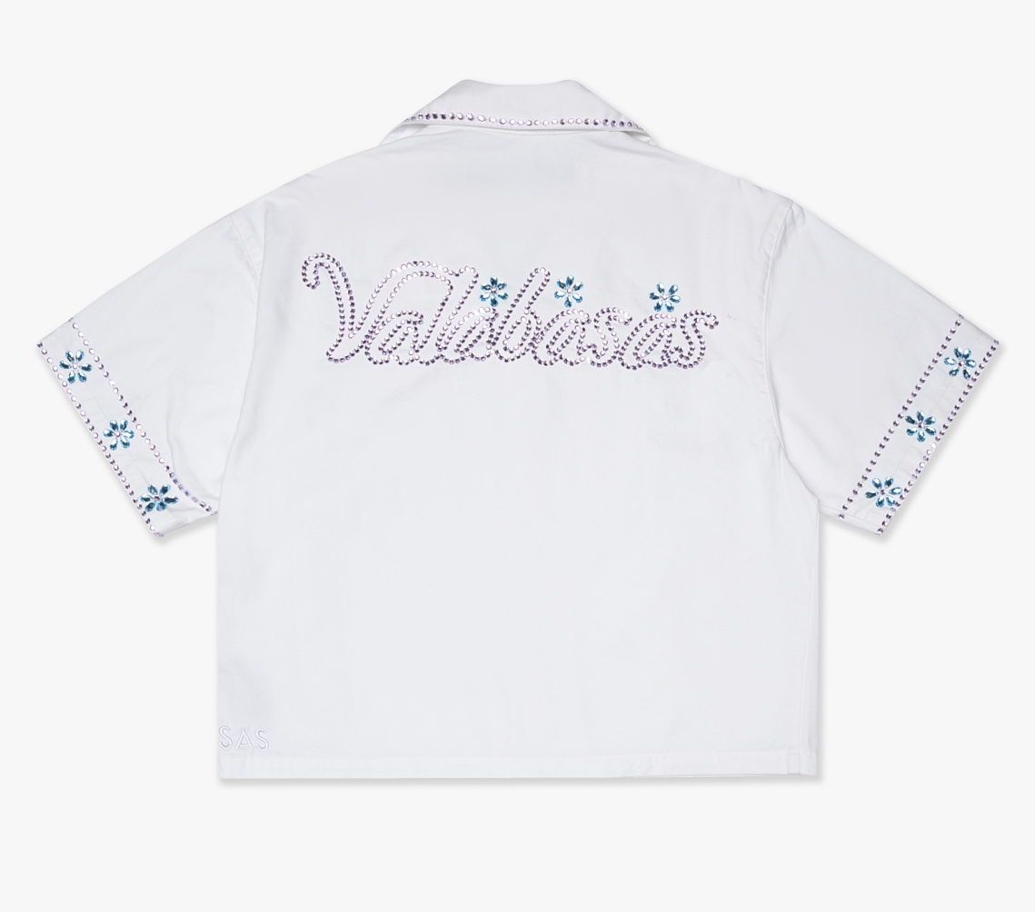 VALABASAS - UNDER PRESSURE" BUTTON DOWN - WHITE