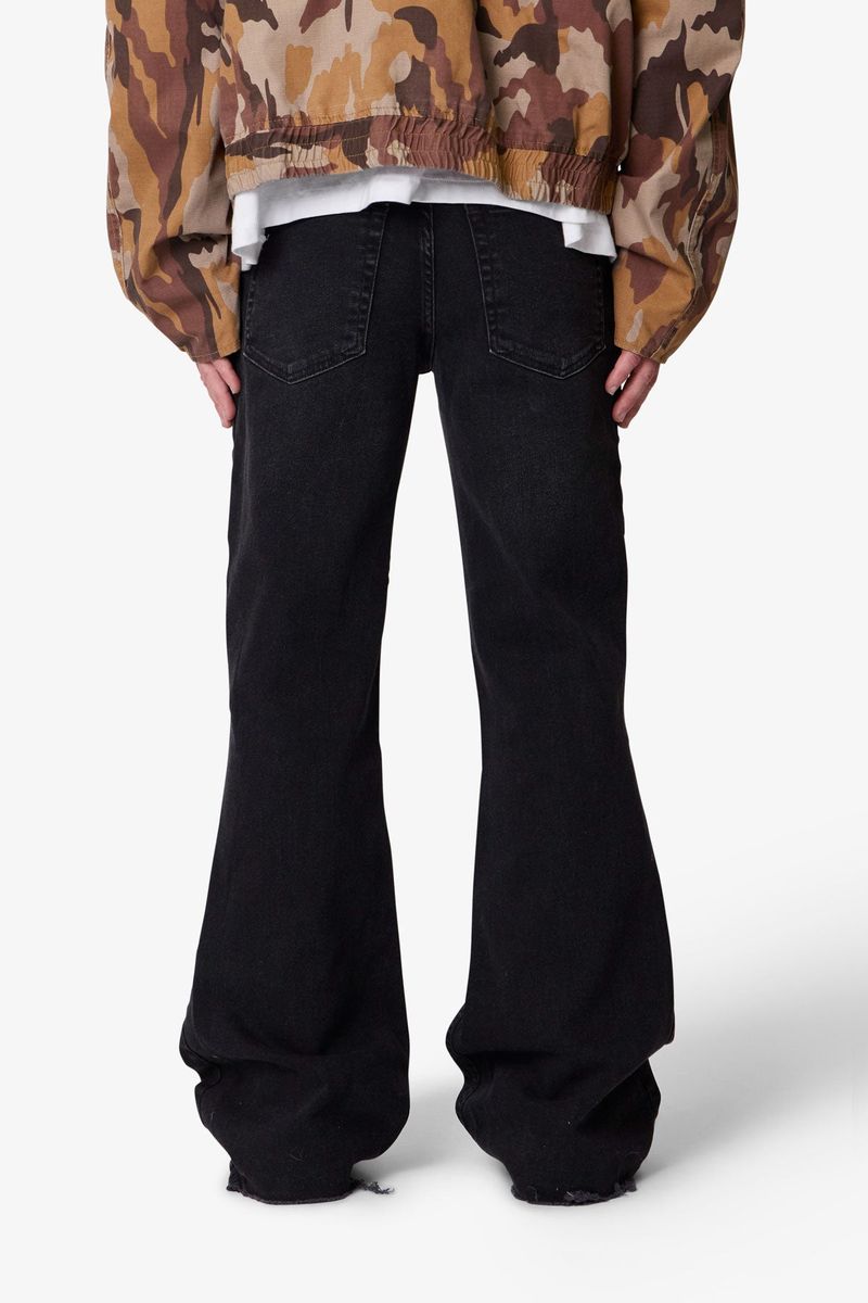 MNML - Super Flare Denim - Western Black