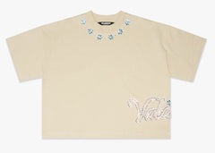 VALABASAS - GEM" TEE - CREAM