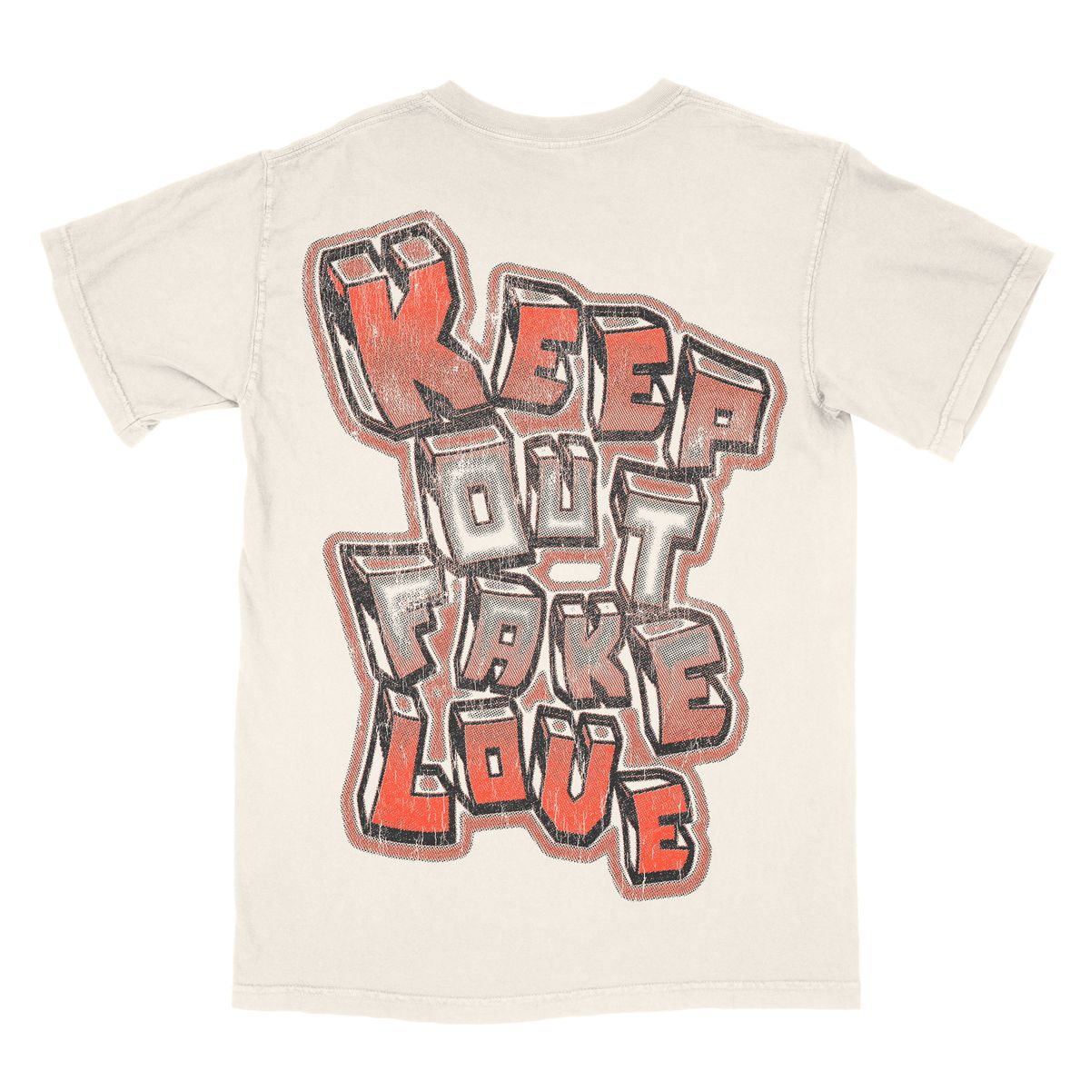 KOFL - SHOUT - OFF WHITE & RED