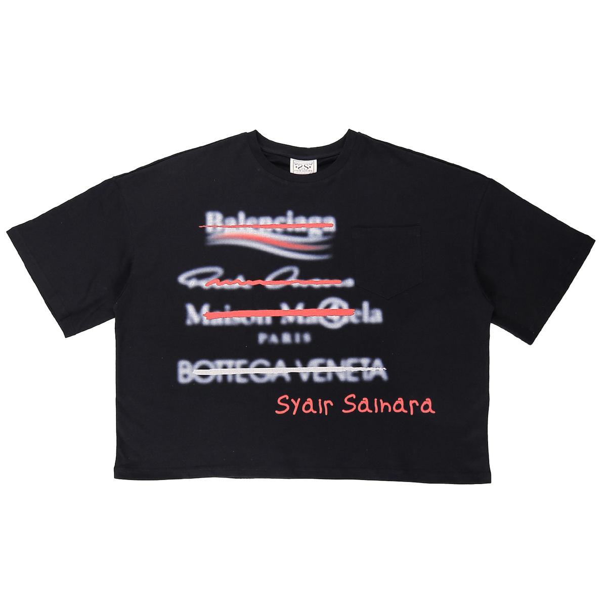 Syair Saihara - Black Gradeschool Replica Tee
