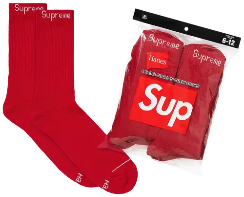 Supreme Socks (1 PAIR) (CJ)