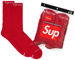 Supreme Socks (1 PAIR) (CJ)