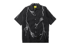 DSM - Lightning Button Up - BLACK