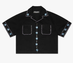 VALABASAS - UNDER PRESSURE" BUTTON DOWN - BLACK