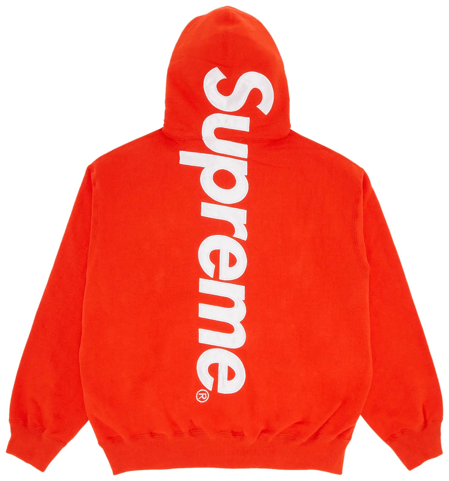 Supreme Satin Applique Hooded Sweatshirt (FW24) Bright Supreme Satin Applique Hooded Sweatshirt (FW24) Bright