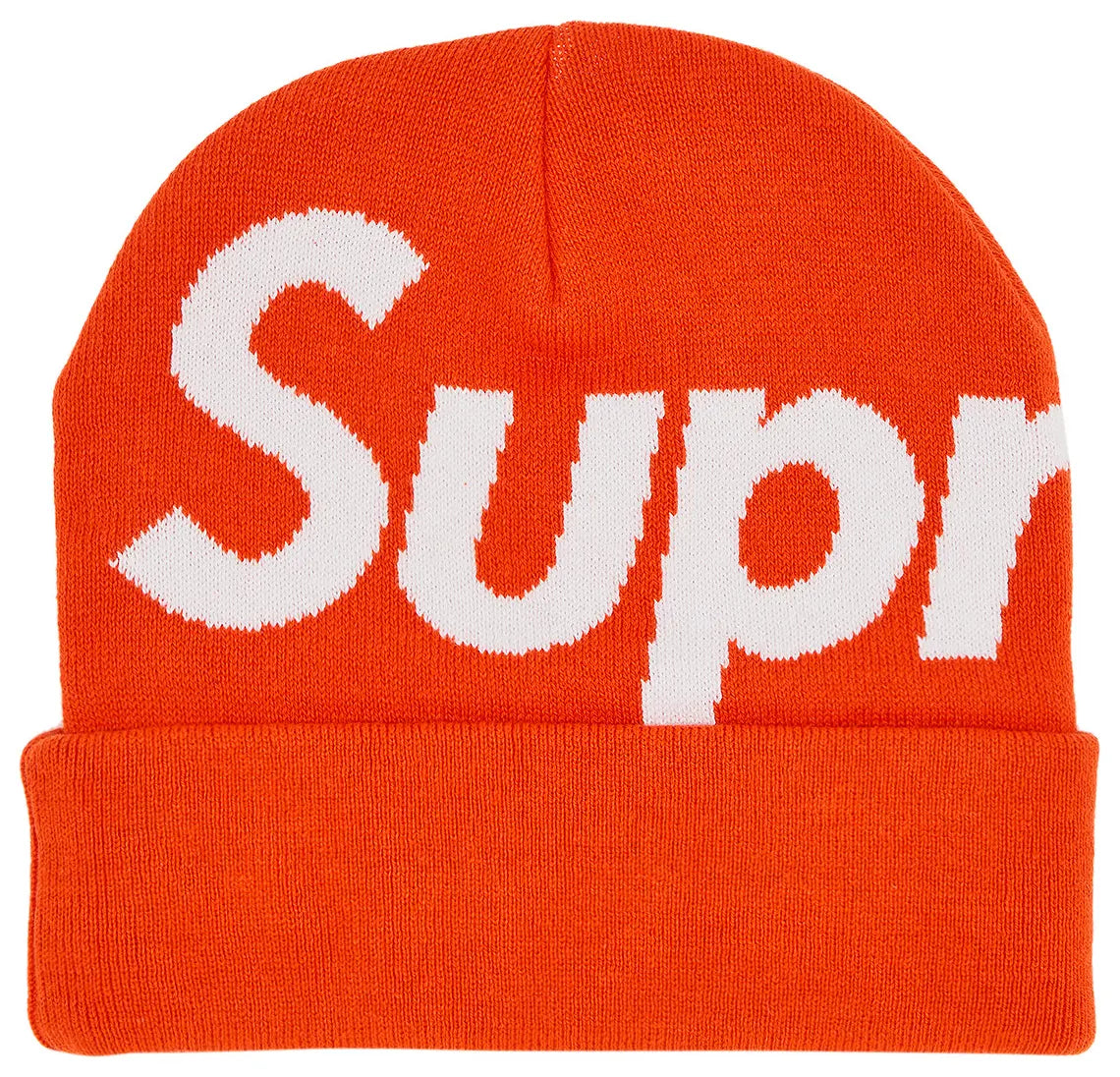 Supreme Big Logo Beanie (FW24) Orange (CJ)