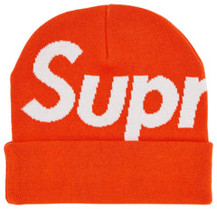 Supreme Big Logo Beanie (FW24) Orange (CJ)