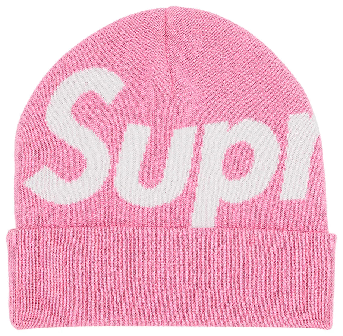 Supreme Big Logo Beanie (FW24) Pink (CJ)