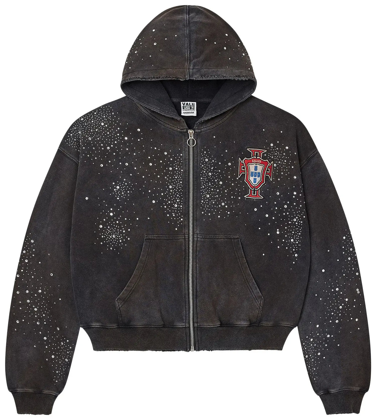 Vale Forever Pluto Custered Zip Up 'Black' (VJ)