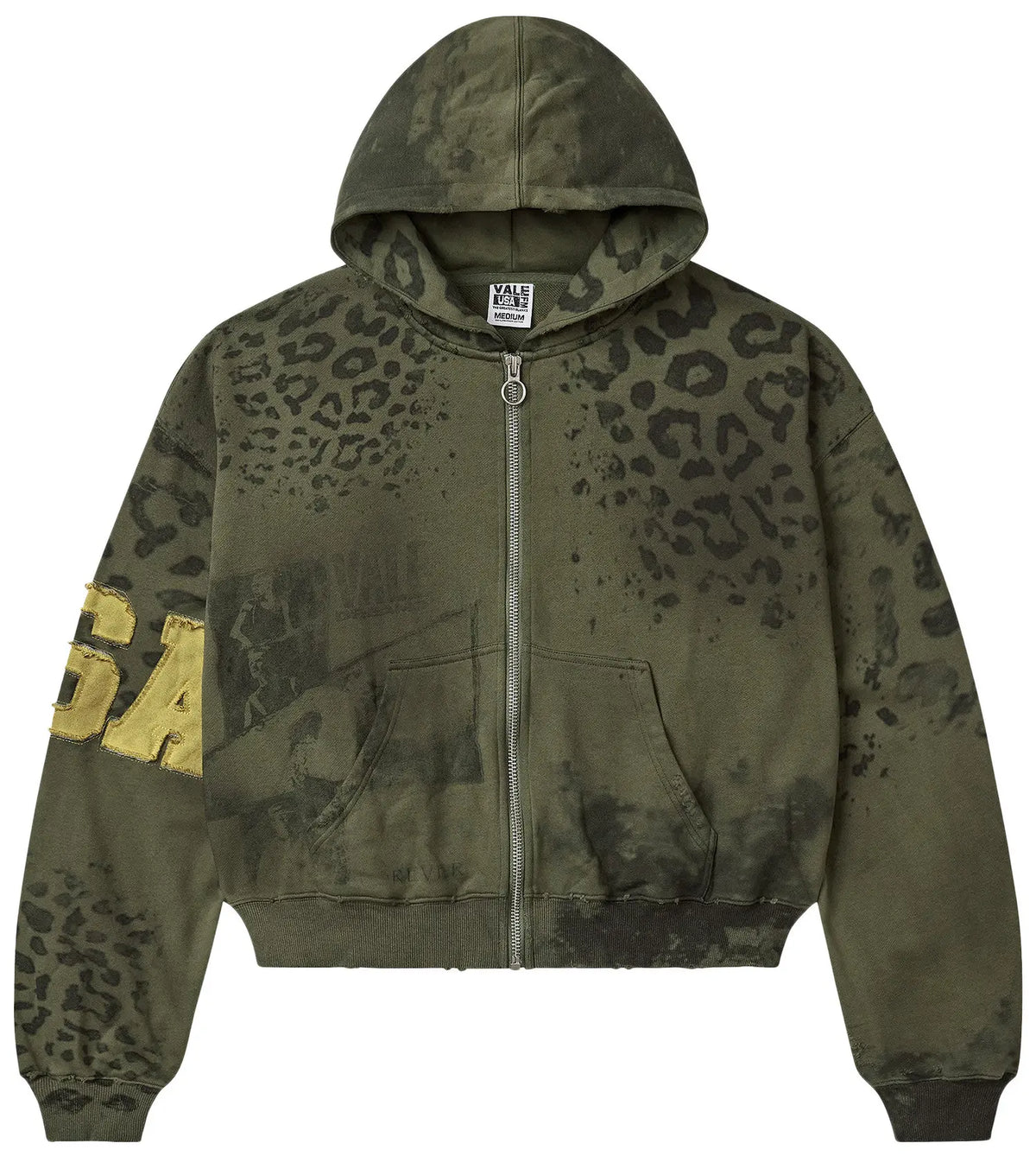 Vale Forever Safari Zip Up 'Olive' (BP)