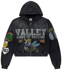 Vale Forever Army Zip Up [] 'Black' (VJ)