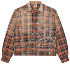 Vale Forever Pumpkin Patch Flannel 'Orange/Green' (KH)