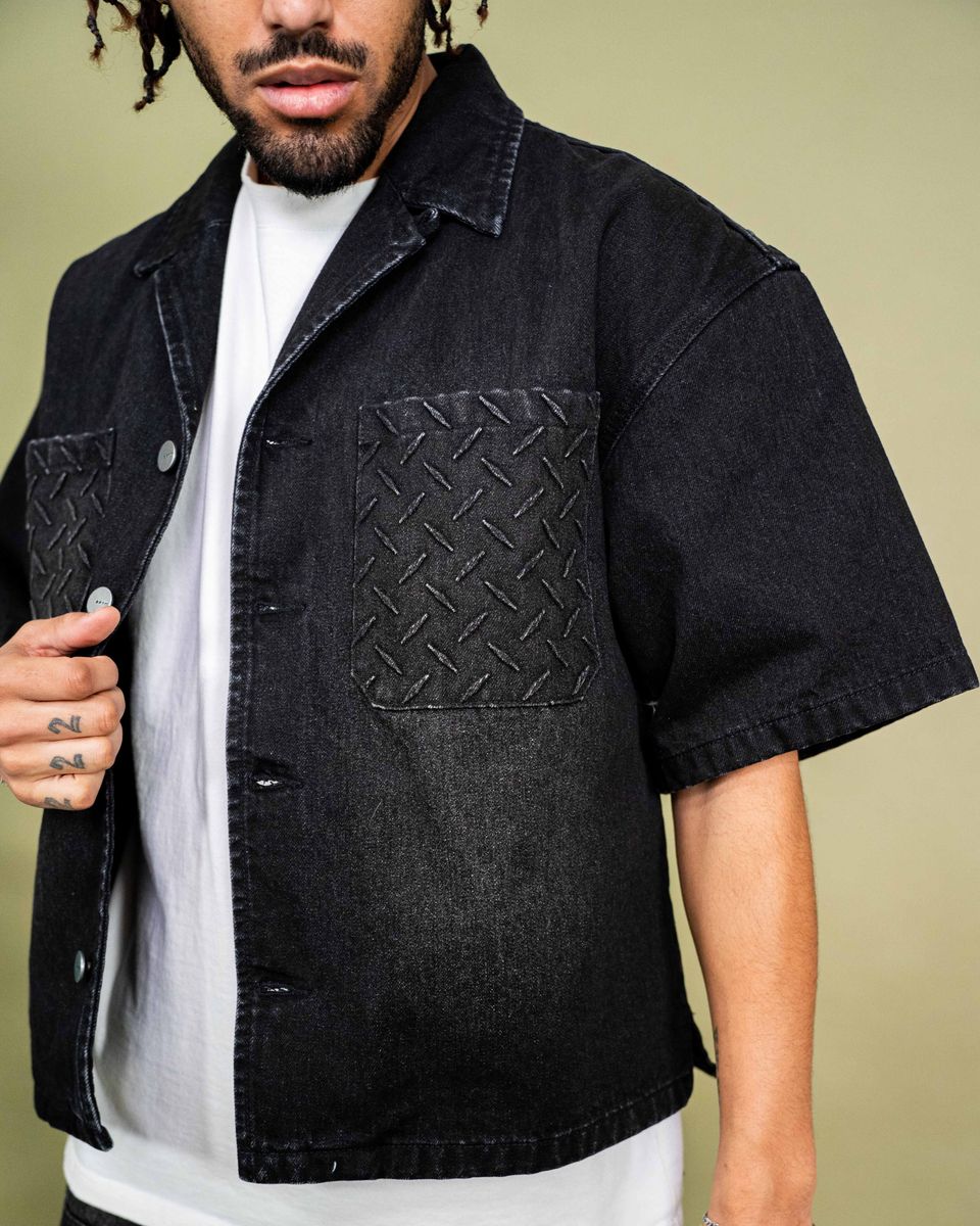 EPTM - STEELER SHIRT DENIM - BLACK
