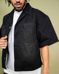 EPTM - STEELER SHIRT DENIM - BLACK