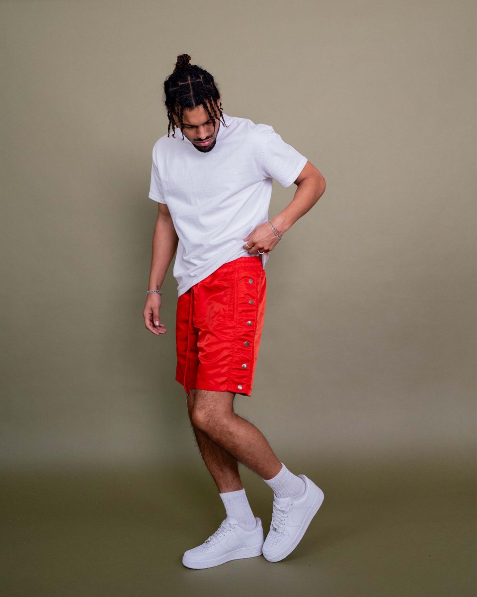 EPTM - SNAPPY TRACK SHORTS - RED