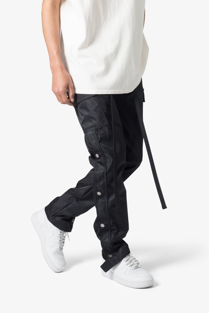 MNML - Snap Front Cargo Pants - Black