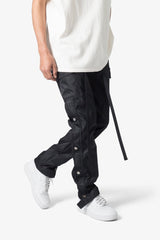 MNML - Snap Front Cargo Pants - Black